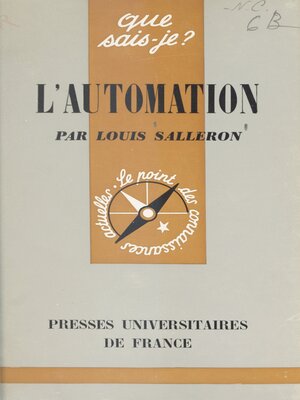 cover image of L'automation